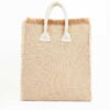 Maritimus shopper bag made from sustainable materials, front view